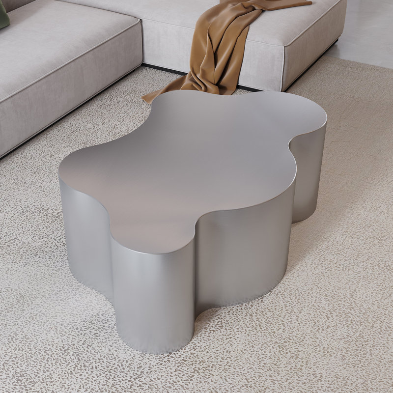 Durable Coffee & Cocktail Tables, 39.4 in Steel Modern Living Room Center