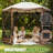 Portable Pop Up Camping Tent, Shade Screen Tent With 2 Roll-up Windows And Carry Bag For Camping, Backyard-122418344-122418341