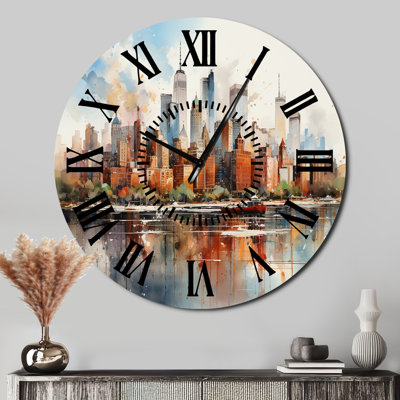 Horloge murale Dreamy New York