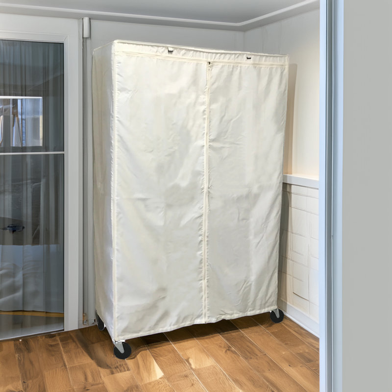 Aycliffe Cover for Wire Rack Shelving Storage Unit, 48" W x 18" D x 72" H