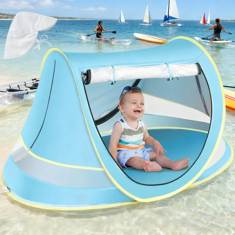 Tente de plage Wilwolfer pour bébé