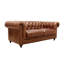 Paris Club Genuine Leather Chesterfield Sofa-121429800