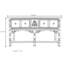 Buffet pratique haut de gamme