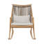 Chaise berçante d'extérieur (érable)