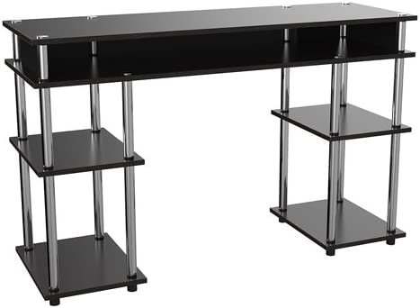 Dharia Metal Base Writing Desk