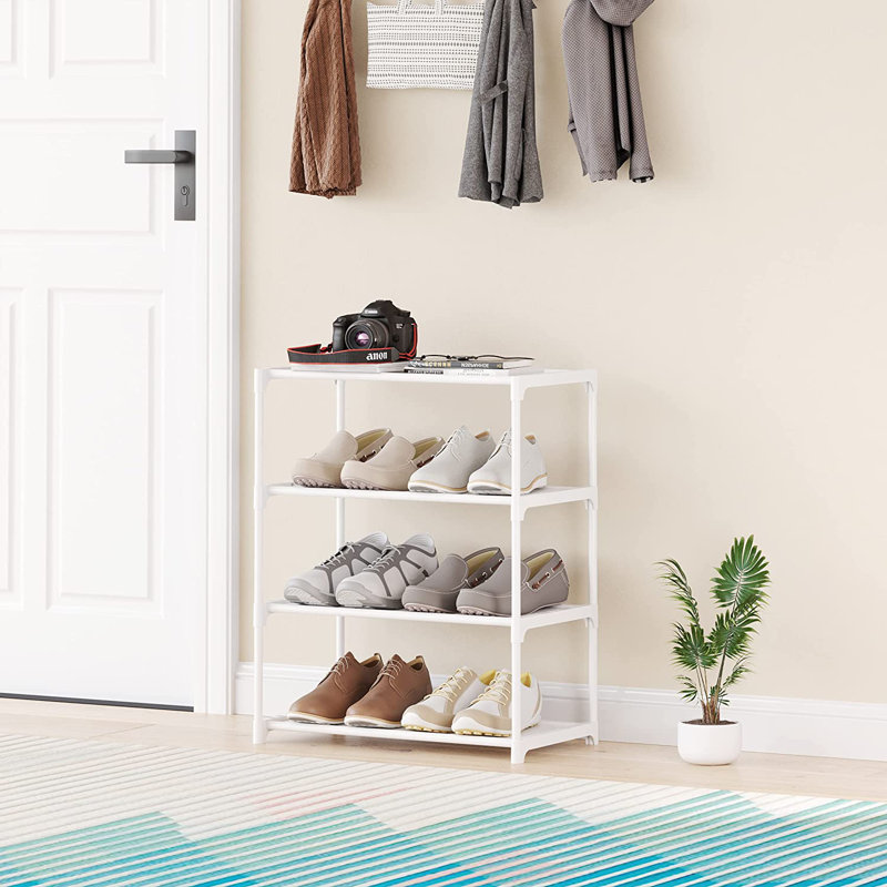 8 Pair Stackable Shoe Rack