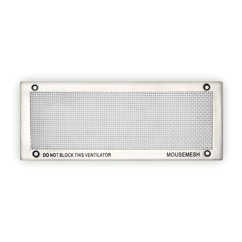 Symple Stuff 26cm L Stainless Steel Vent Cover, 1.2cm H x 26cm L x 11cm W