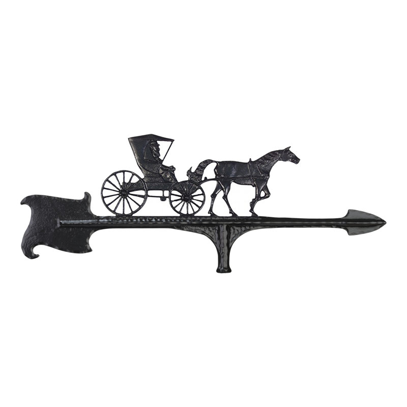 30" Country Doctor Weathervane in Black