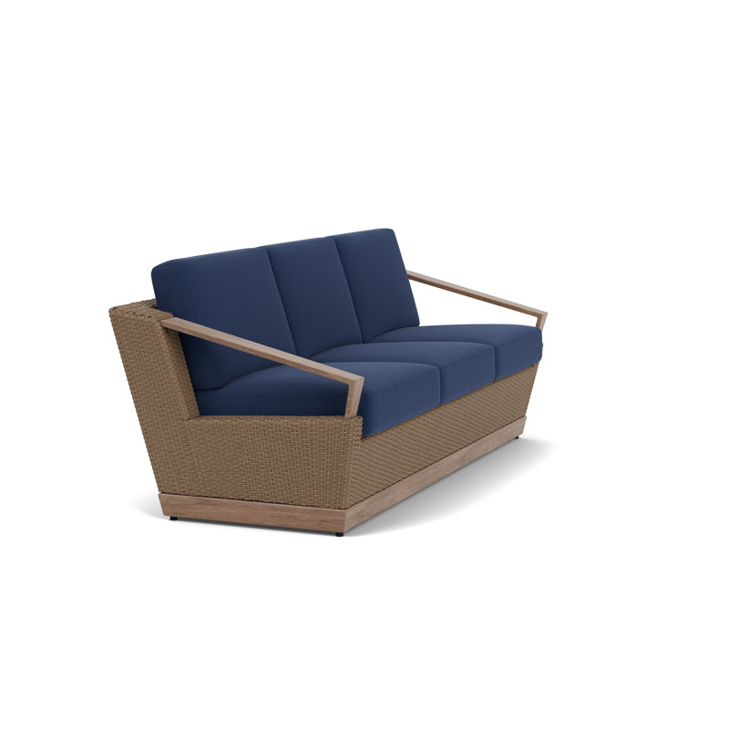 Charisma Outdoor 3 - Seat Patio Sofa, Beach Navy