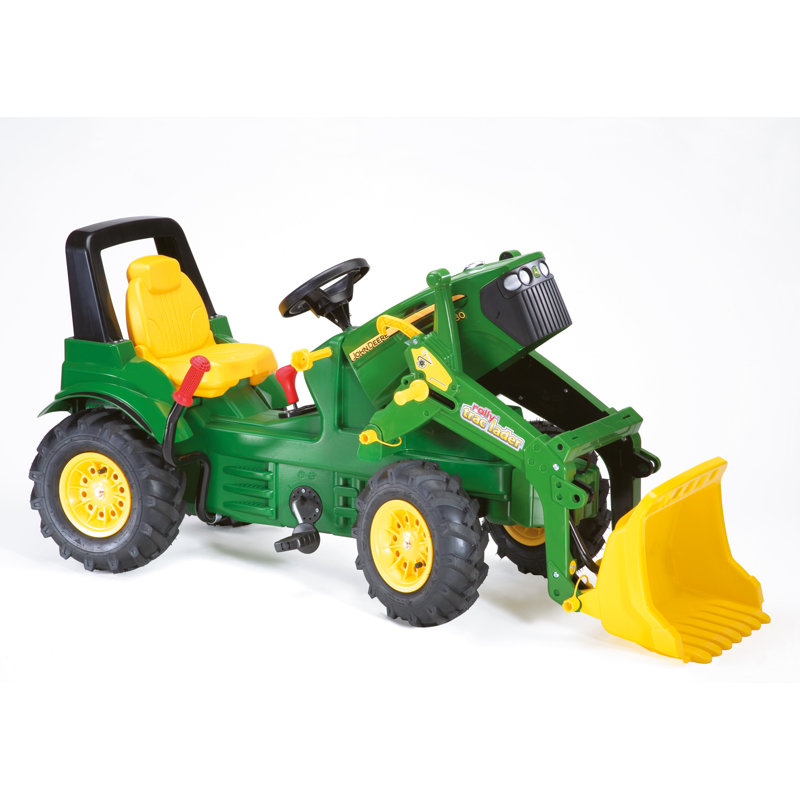 Rolly Toys John Deere 7930 Tractor & Loader, Pneumatic Tyres, Brake & Gears
