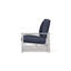 Chaise avec accoudoirs à coussin profond en polymère de qualité marine Leeward-98358920-98358919