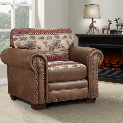 Charlie 111.76Cm Wide Armchair by Millwood Pines