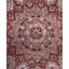 Overdyed Hand-Knotted Wool Modern-Contemporary Brown Area Rug 4' 2" x 6' 5"