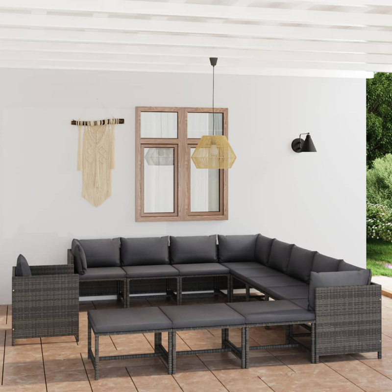 2 Piece Sectional Seating Group with Cushions