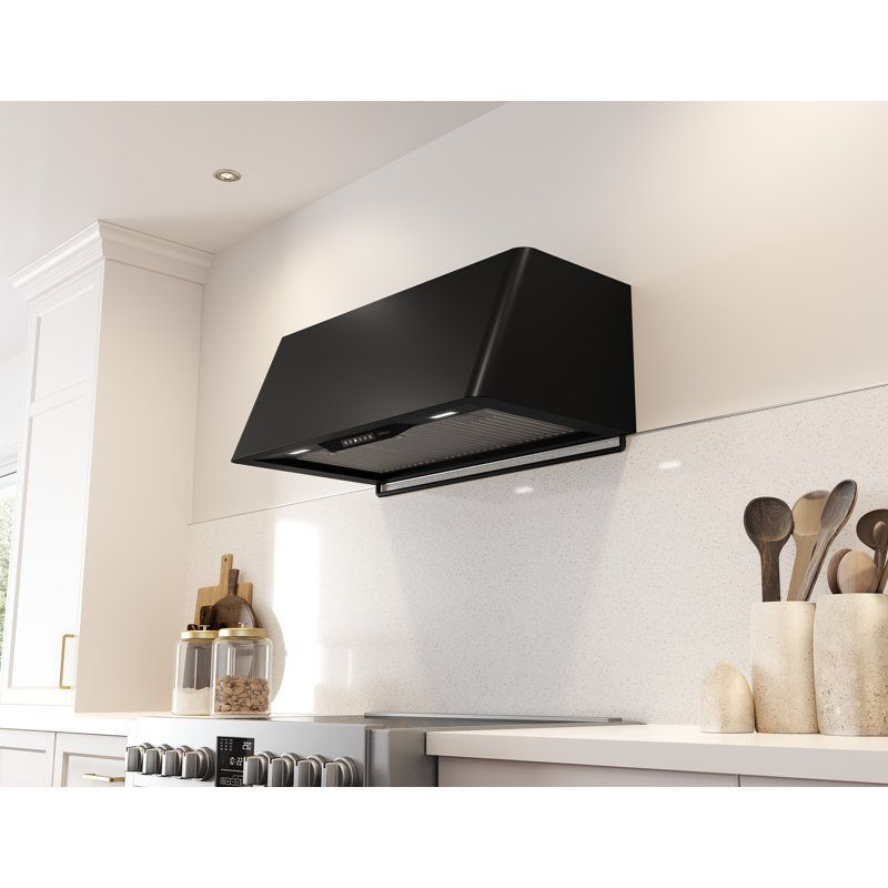 Accent Rail, Matte Black, 2" H x 35" W x 0.5" D