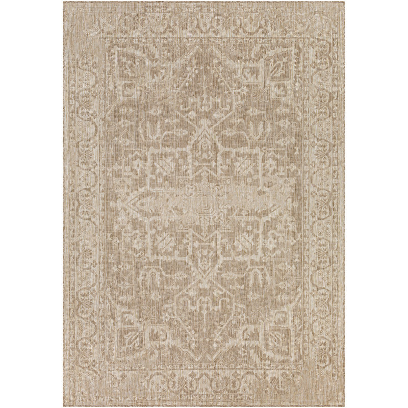 Arsenio Traditional Indoor/Outdoor Jute-Look Rug