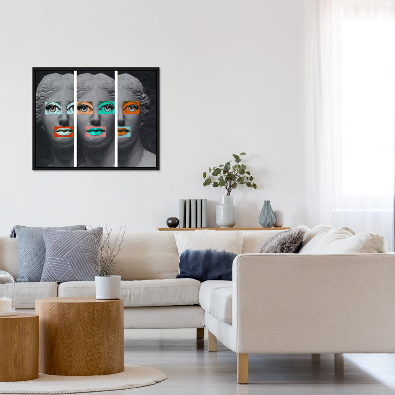 Venus Triptych I par Jeffrey Goodman, Image au gel brossé