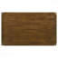 Table de salle à manger rectangulaire en bois foncé