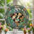 Sleeping Cat Stained Glass Window Panel，12"H-1184051886