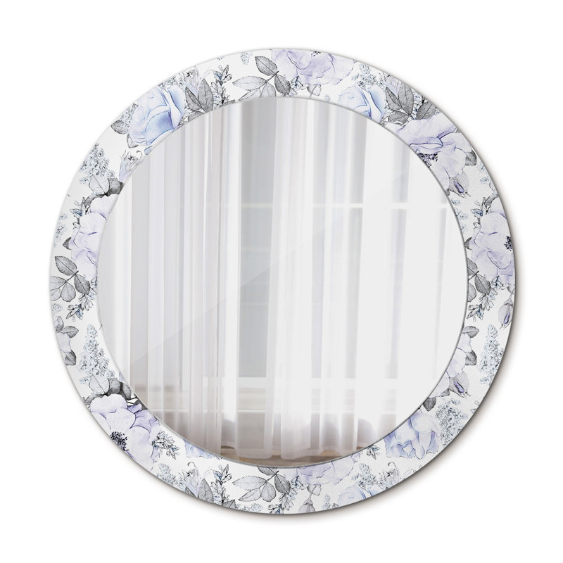 Huldar Glass Flat Wall Mirror
