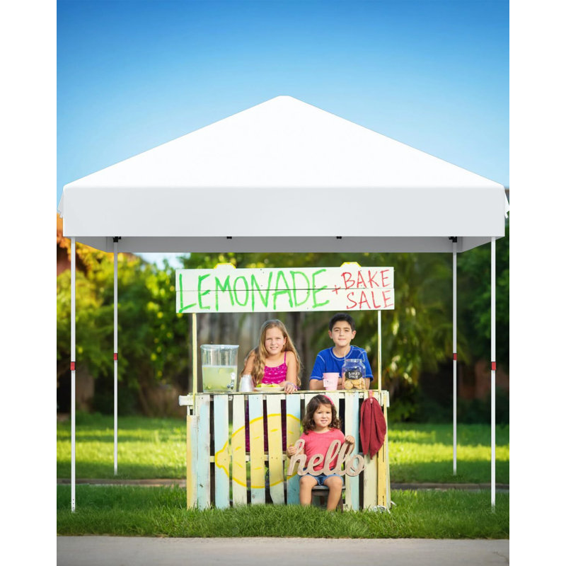 Pop Up Canopy Tent Outdoor Canopy with No Removable Sidewall One-Person Set Up Heavy Duty Commercial Instant Tent Shelter