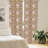 Coffee Semi-Sheer Rod Pocket Sliding Panel-45204687