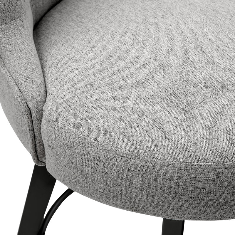 Tabouret de comptoir pivotant 26,7 po Arleine, Gris
