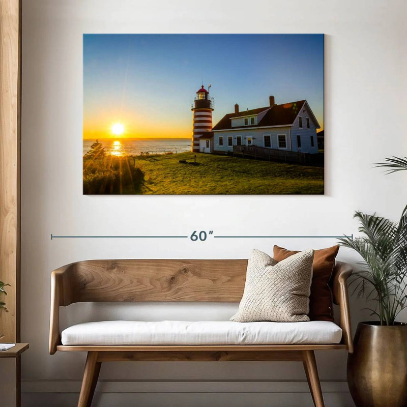 Phare Aletra West Quoddy, H 32 po x l 48 po
