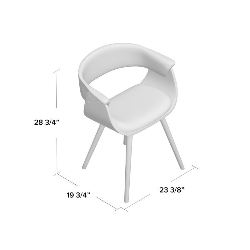 Fauteuil rembourré Keown, Gris