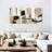 Avery Beige Modern Abstract Triptych-106817591