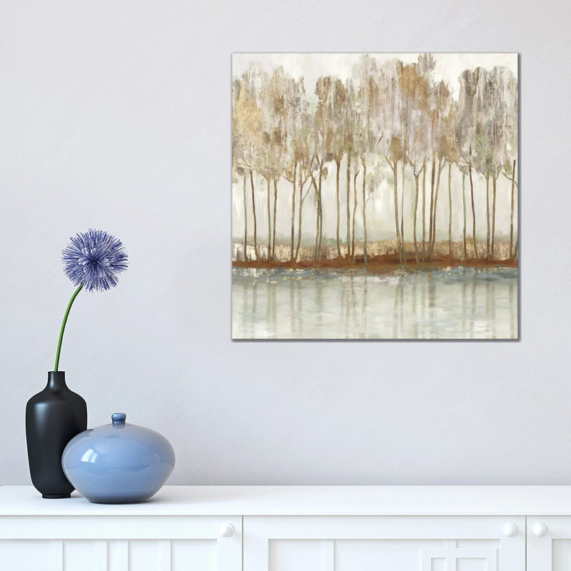 Sandra Light by Art Mirano - Painting, Wrapped Canvas, 18" H x 18" W x 1.5" D, No Mat