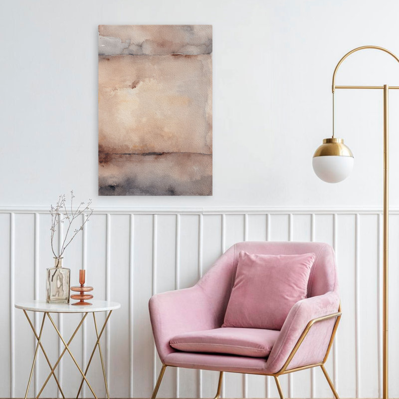 Tides Of Terra n ° 2 - ensembles abstraits minimalistes, art gris, H 24 po x l 16 po