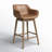 Bahari Leather Swivel Stool-2049008056-2065508633-2023032123