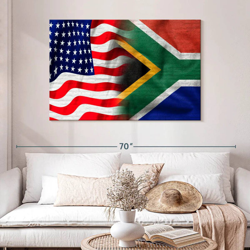 Drapeau de Borges aux États-Unis et en Afrique du Sud, H 32 po x l 48 po
