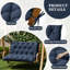 Coussin de banc d'extérieur Wynee-109478417-109478418