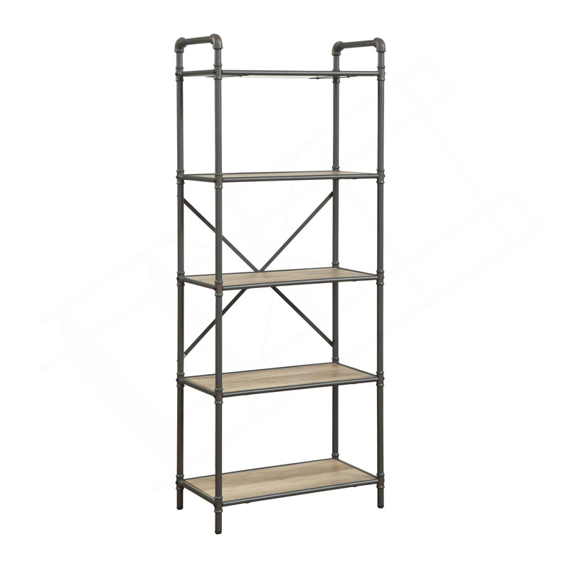 Bibliothèque Itzel, (5 tablettes) H 63 po x l 14 po x P 26 po