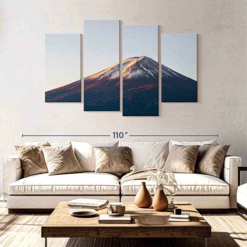 Alvord Good Morning Mount Fuji, H 54 po x l 84 po