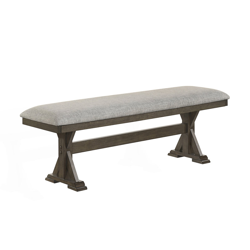 Banc de salle à manger rembourré 1pc