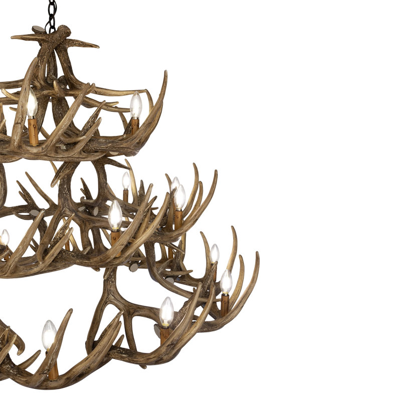Xanthe 27 - Light Dimmable Tiered Chandelier