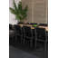 Anoki 8 - Person Teak Solid Wood Patio Dining Set Extendable Rectangular Table