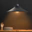 Modern Industrial Single Matte Cone Hanging Pendant Light - Adjustable Ceiling Fixture (E27)-1744080362-1744080360