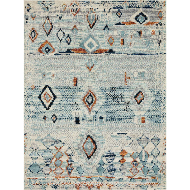 Tapis multicolore Victorville, Rectangle 9 pi x 12 pi