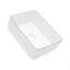 Lavabo de salle de bain vasque rectangulaire en céramique 16X12 pouces-121099747