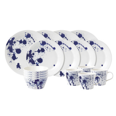 Pacific Dinnerware Set Splash, 16 Piece Set