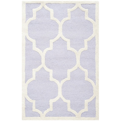 Cannen Hand Tufted Wool Geometric Rug