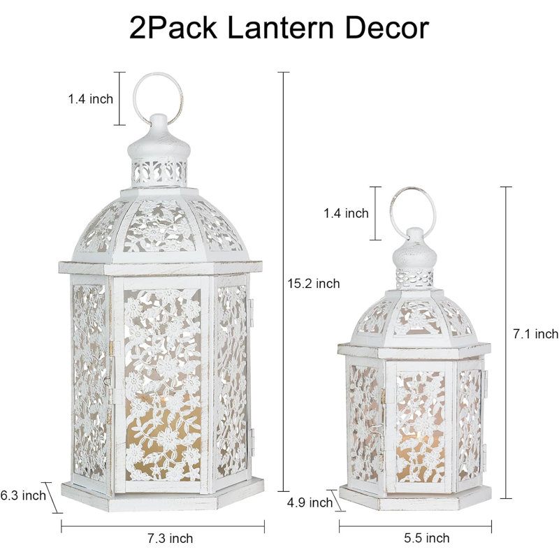 Lanterne H 15,2 po