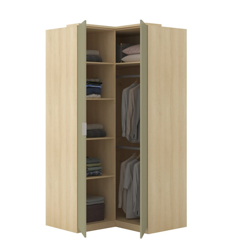 Bolat Manufactured Wood Wardrobe, Eucalyptus
