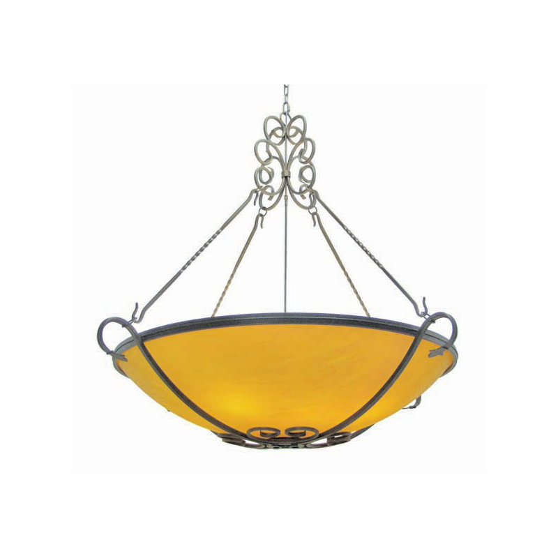 Alaine 8 - Light Pendant, Faux Alabaster, Gilded Tobacco