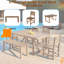 Nathenial With Single Chair And Bench-2042823275