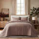 100% Cotton Box Stitch Quilt Set